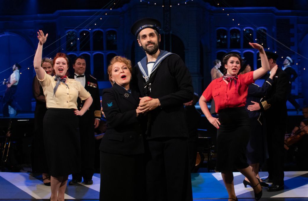 Lucy Schaufer (Mrs Cripps) and John Savournin (Captain Corcoran) © Ali Wright