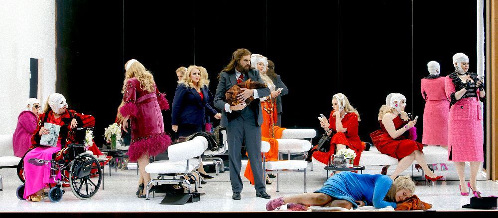 <i>Die Walküre</i>, Act 3 &copy; Bayreuth Festspiele | Enrico Nawrath