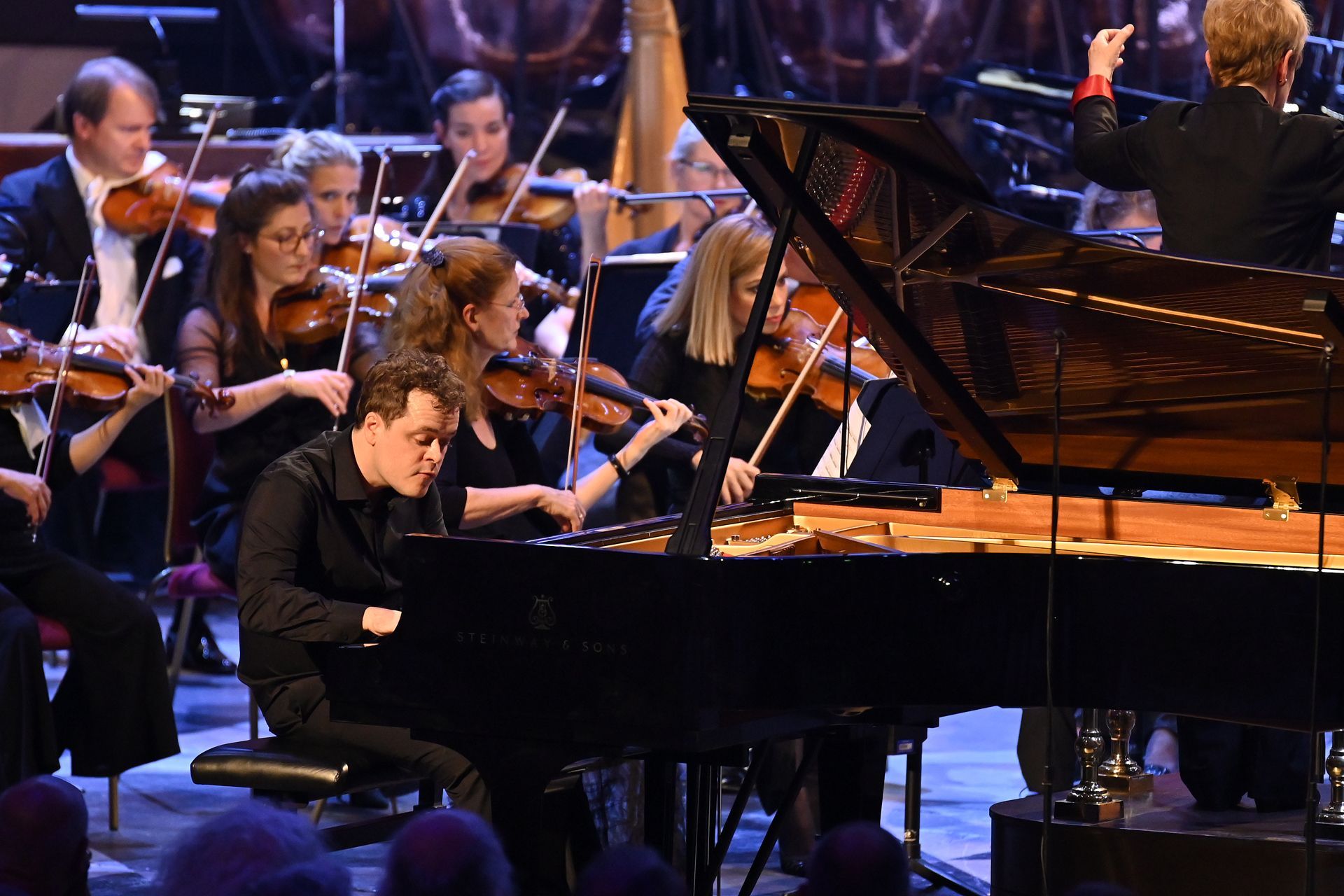 Benjamin Grosvenor and the Vienna Radio Symphony Orchestra © BBC | Chris Christodoulou