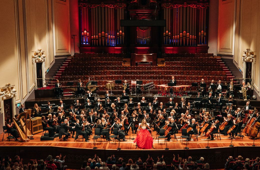 Malin Bystr&ouml;m and the Bergen Philharmonic Orchestra &copy; Andrew Penny