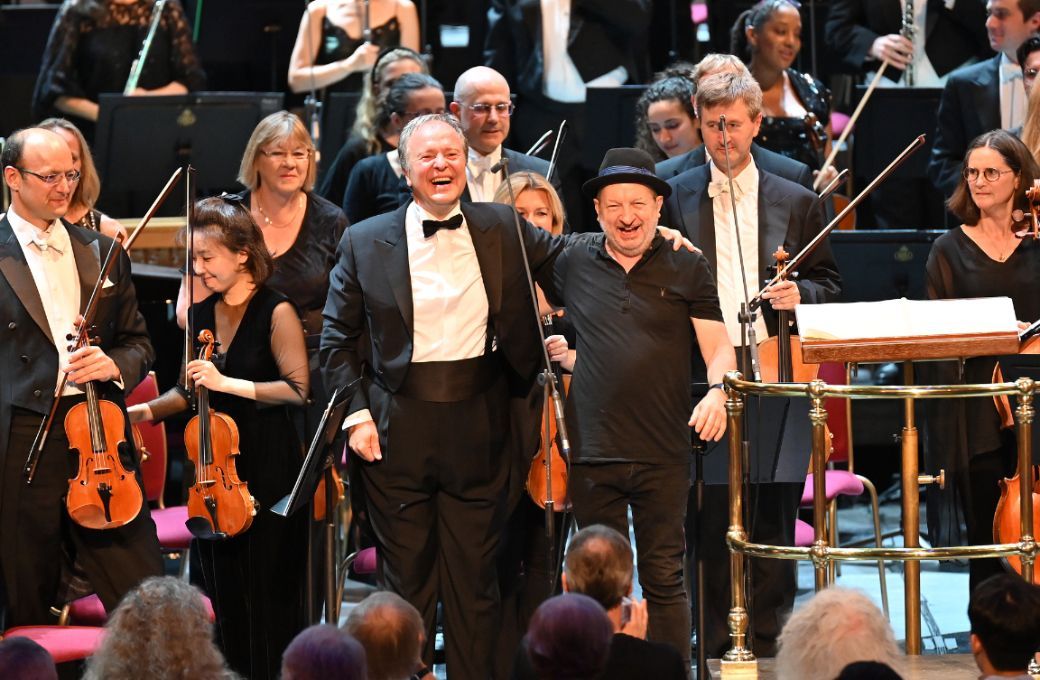 Sakari Oramo, Mark-Anthony Turnage and the BBCSO &copy; BBC | Chris Christodoulou