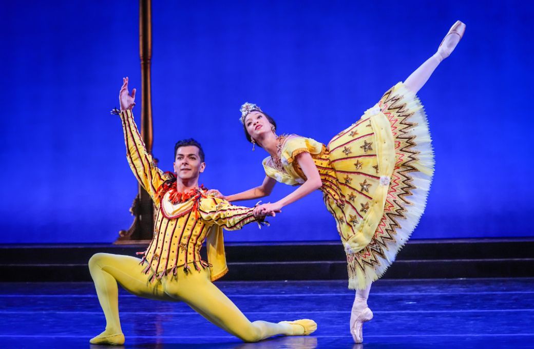 Ricardo Graziano and Macarena Giménez in <i>Birthday Offering</i> © Steven Pisano