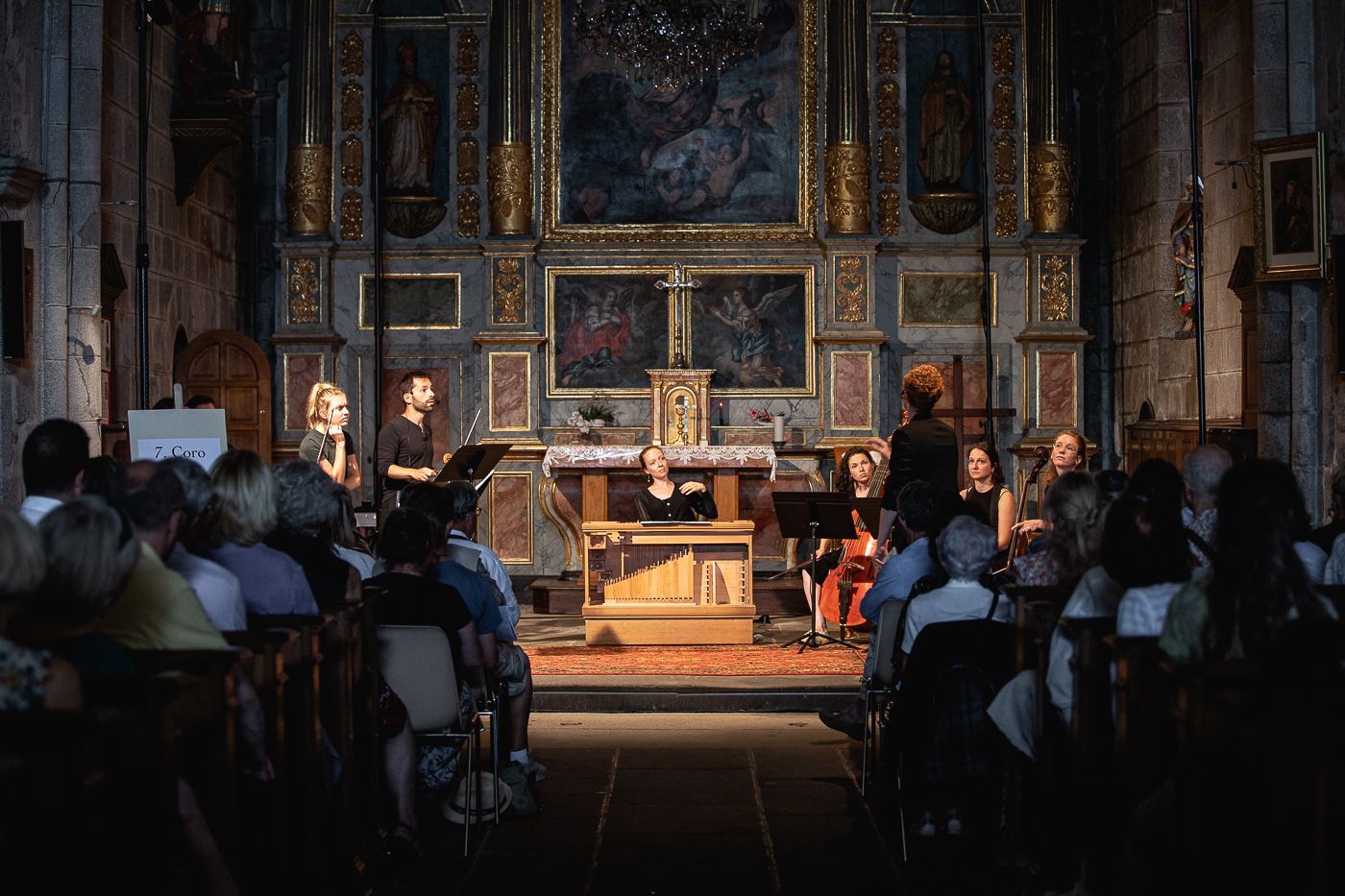 L'Ensemble Archivolte au Festival Bach en Combrailles &copy; Bach en Combrailles - Antoine Thiallier