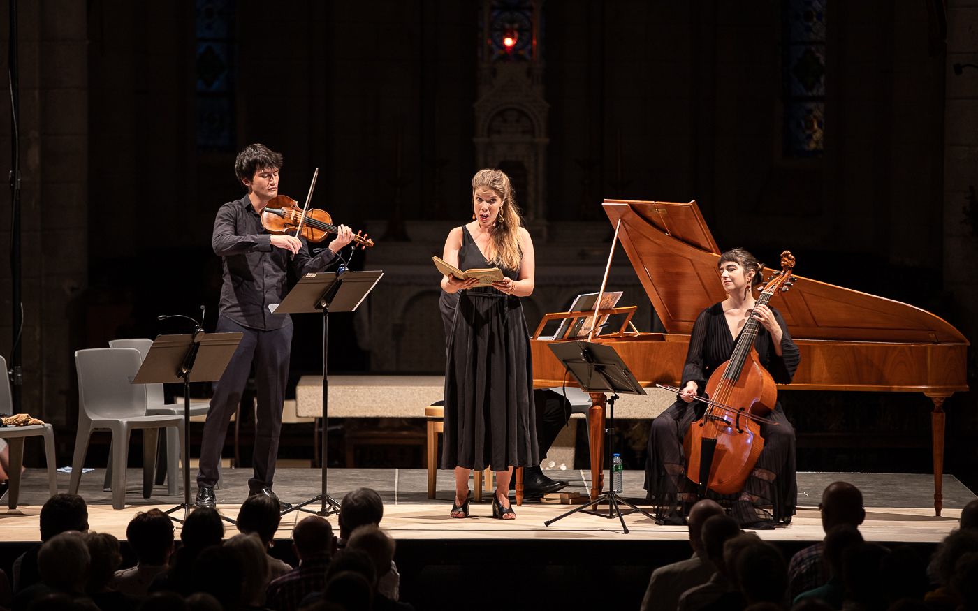 Les Ombres à Herment, autour de Fiona McGown &copy; Bach en Combrailles - Antoine Thiallier