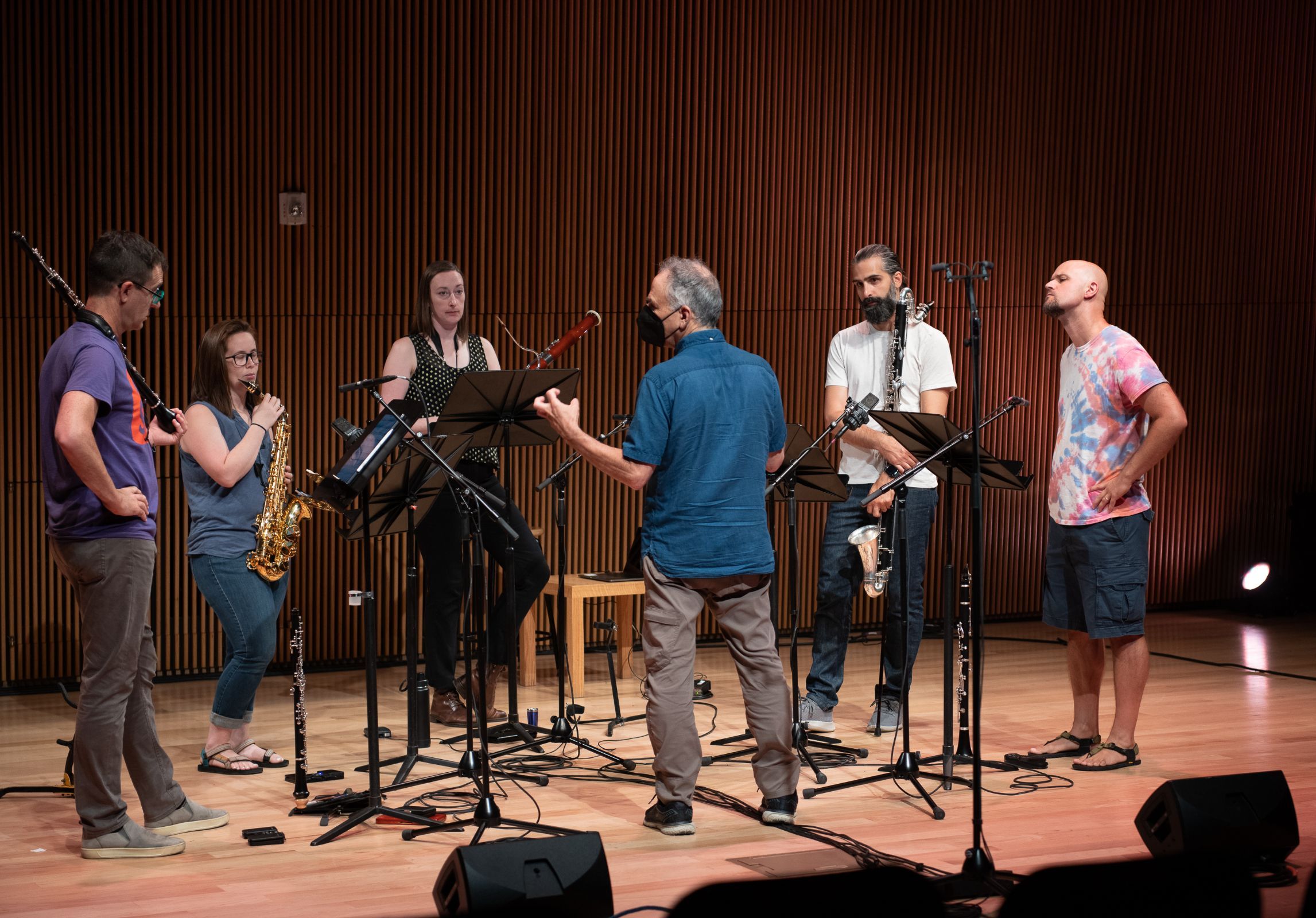 Splinter Reeds in rehearsal &copy; Thomas Fichter