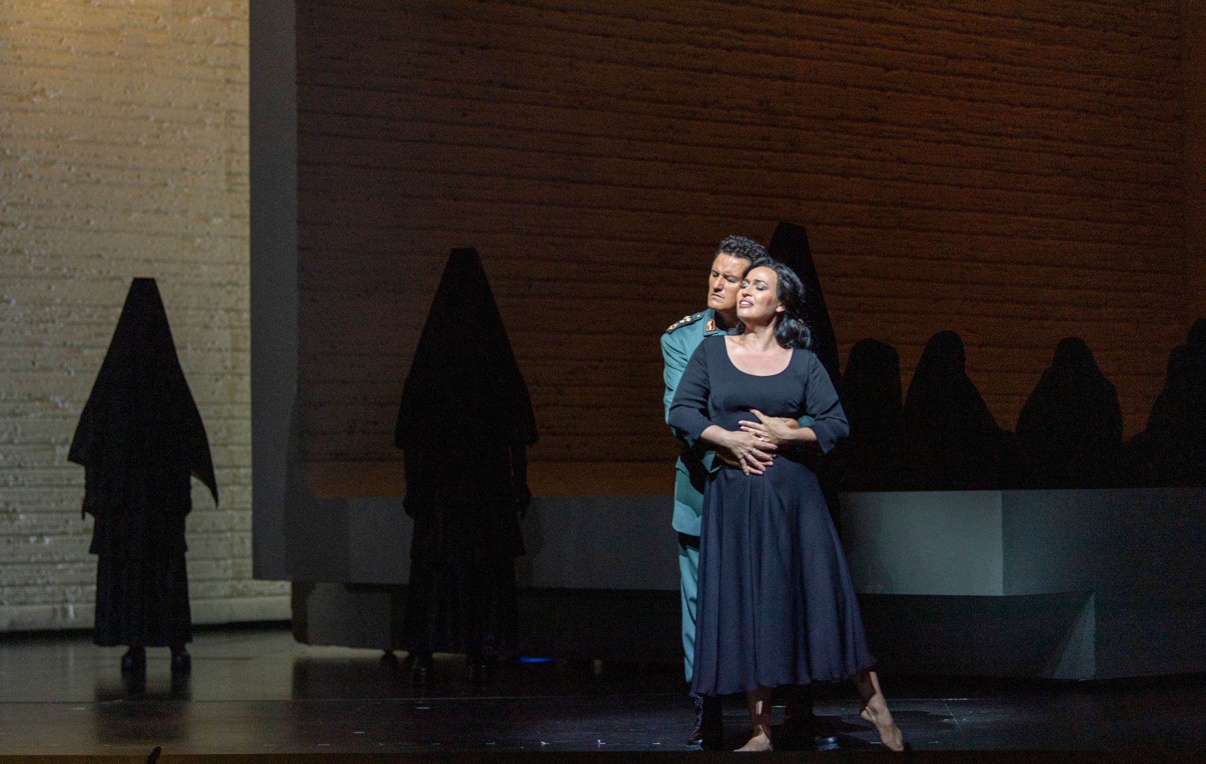 Piotr Beczała (Radamès) und Elena Stikhina (Aida) &copy; Salzburger Festspiele | Ruth Walz