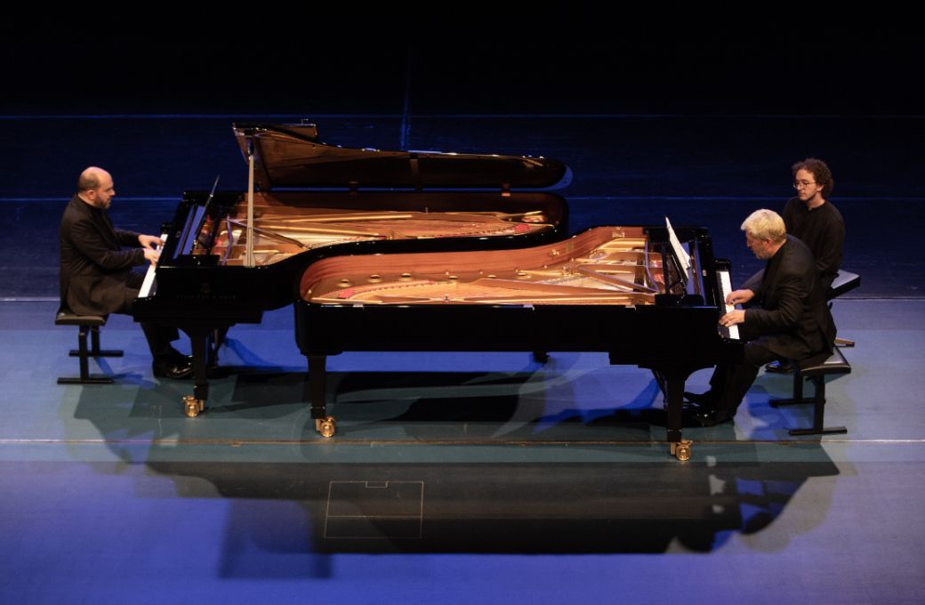 Kirill Gerstein and Thomas Adès © Manuel Ajans | Lucerne Festival
