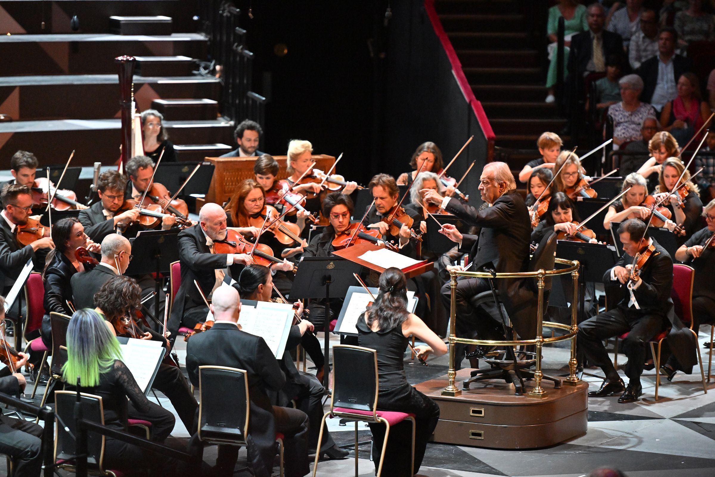 Zubin Mehta conducts the Australian World Orchestra &copy; BBC | Mark Allan