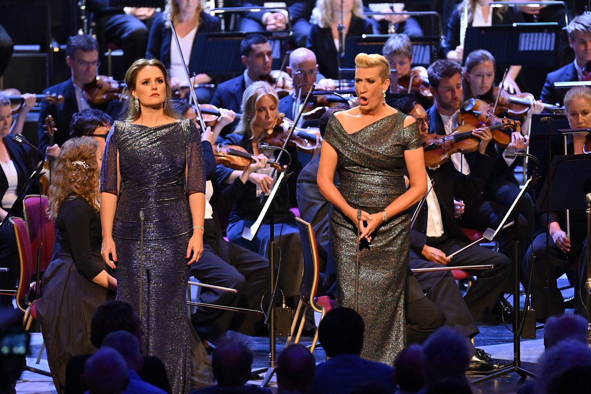 Louise Alder and Dame Sarah Connolly © BBC | Chris Christodoulou