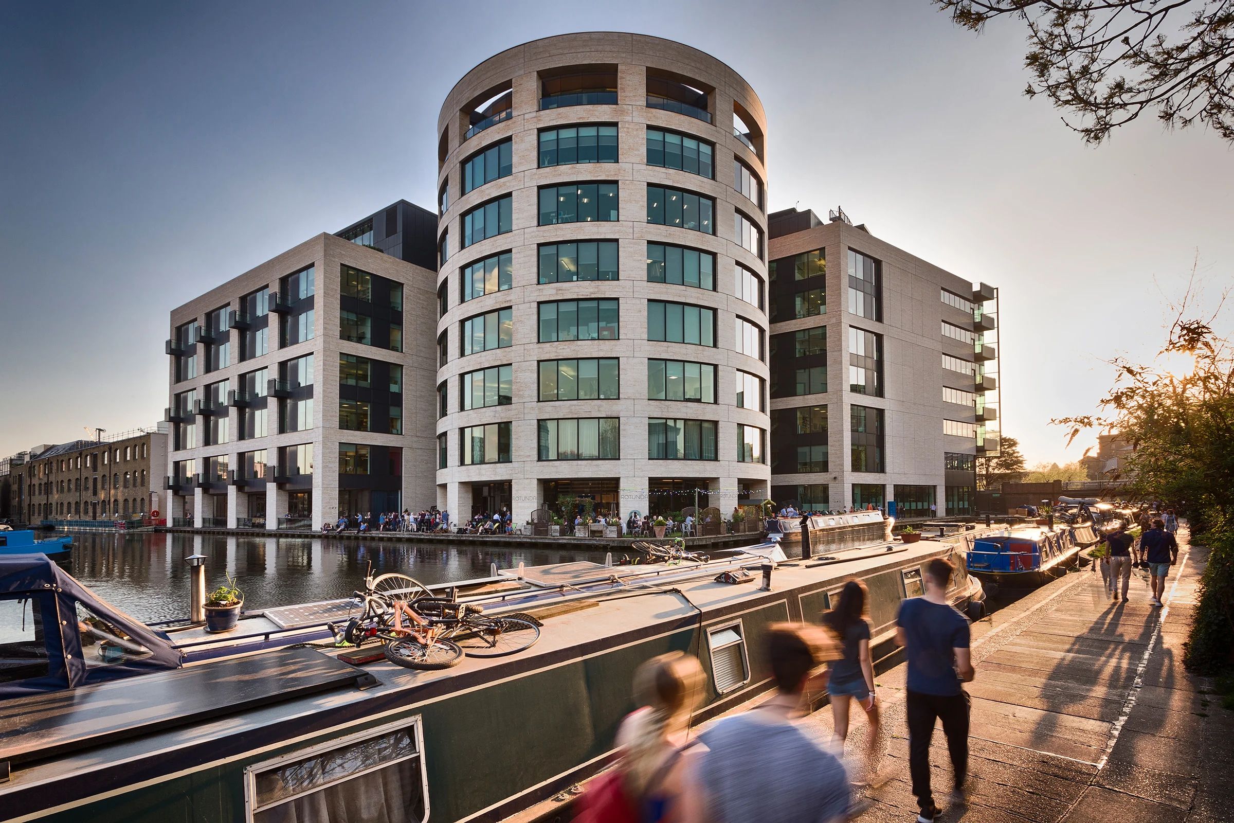 Kings Place - view from Regent's Canal &copy; Nick White