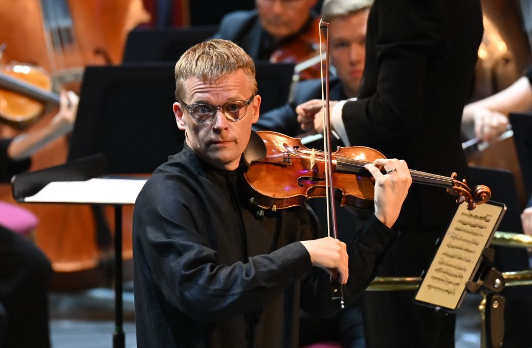 Pekka Kuusisto and the Finnish RSO © BBC | Chris Christodoulou