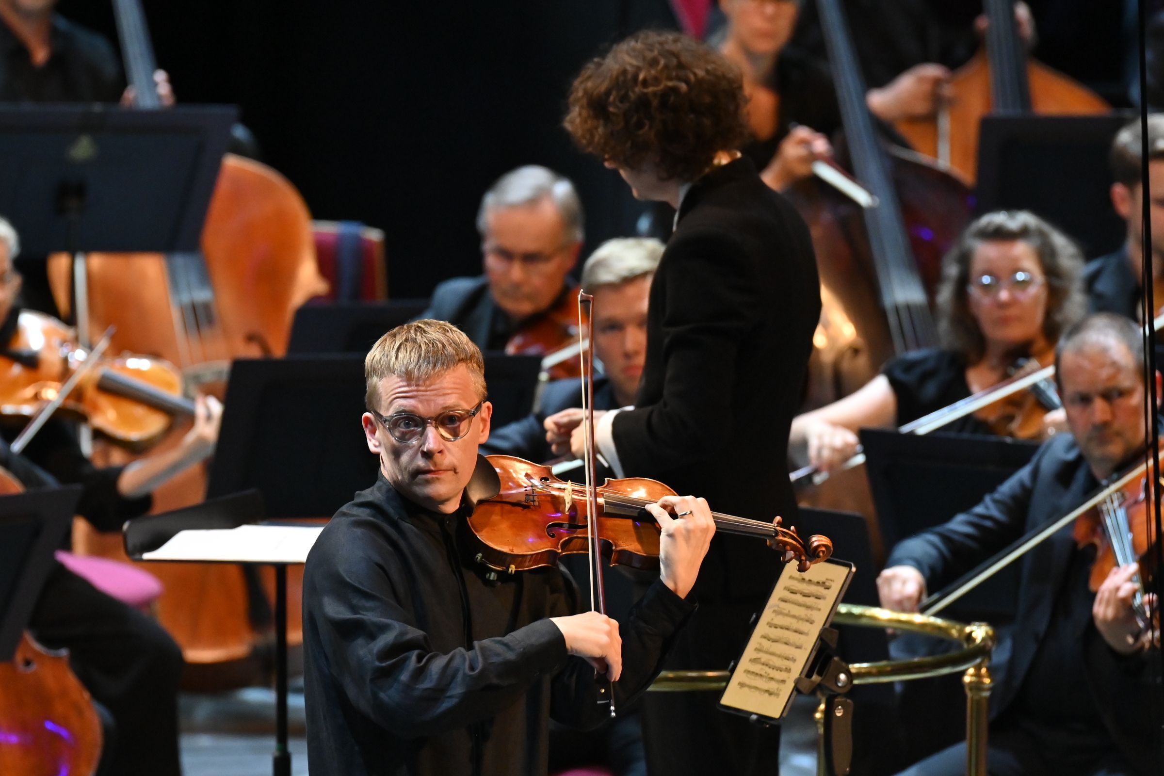 Pekka Kuusisto and the Finnish RSO © BBC | Chris Christodoulou