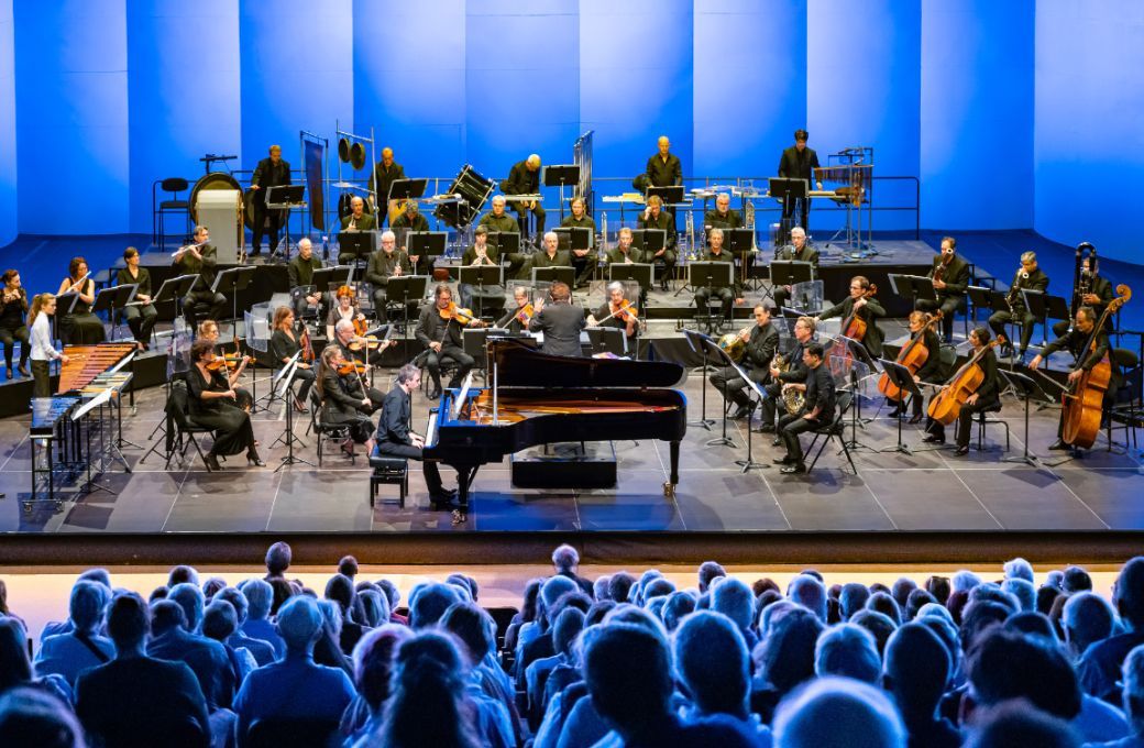 Jean-Fr&eacute;d&eacute;ric Neuburger, Jean-Fran&ccedil;ois Heisser et l'Orchestre de Chambre Nouvelle-Aquitaine &copy; Bruno Moussier