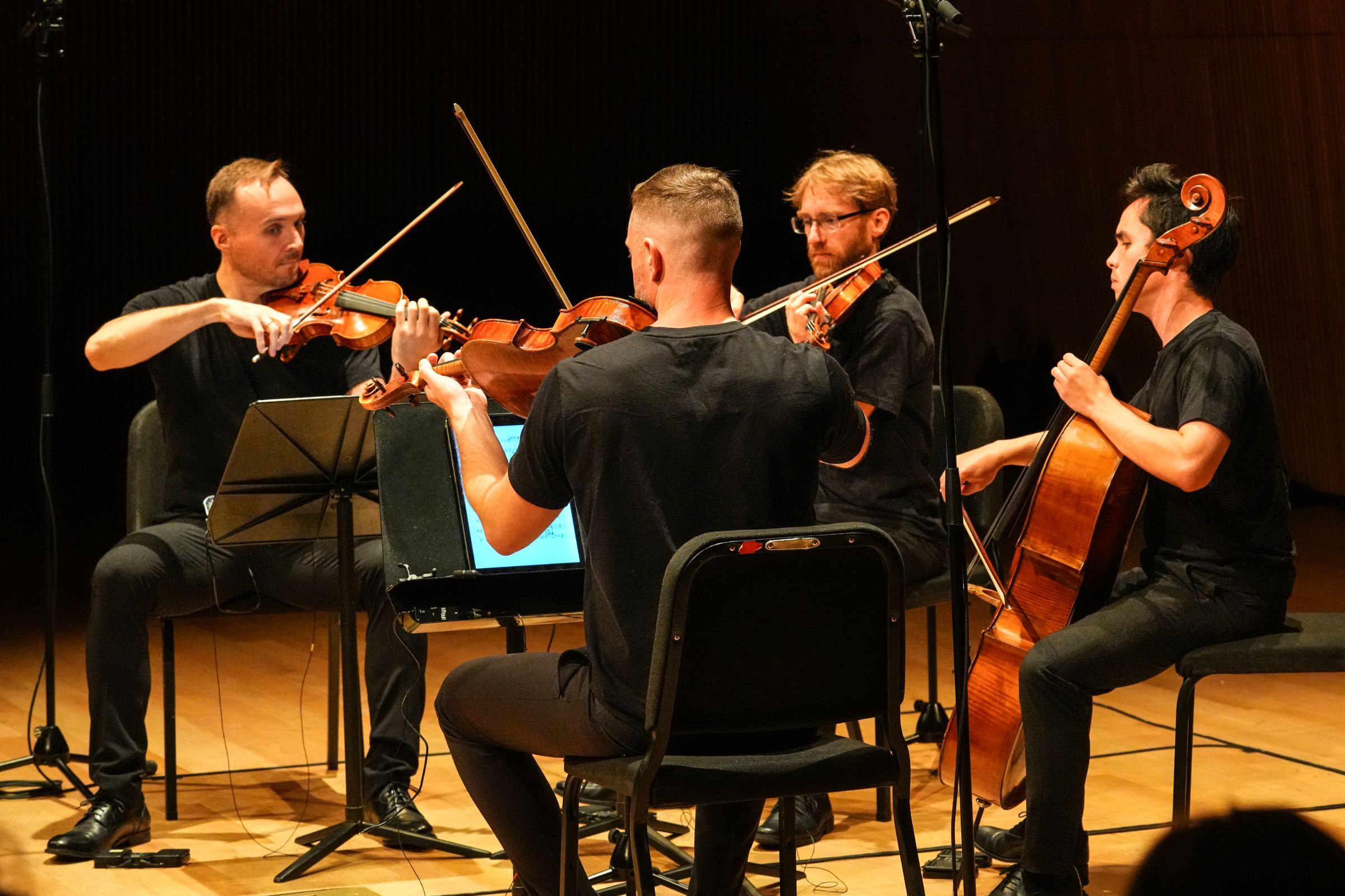 JACK Quartet © Steven Pisano for Bachtrack