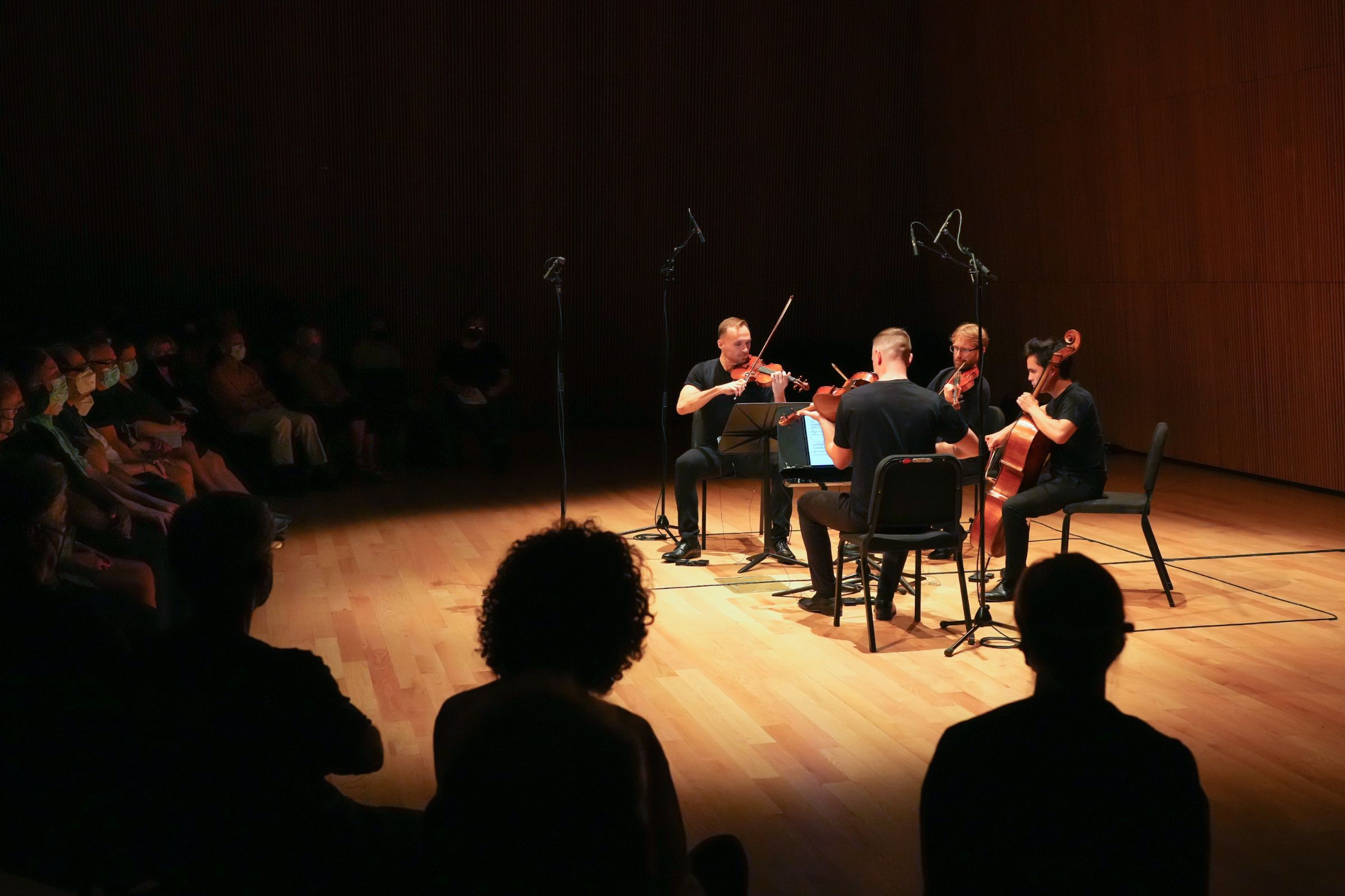 JACK Quartet at Time:Spans © Steven Pisano for Bachtrack