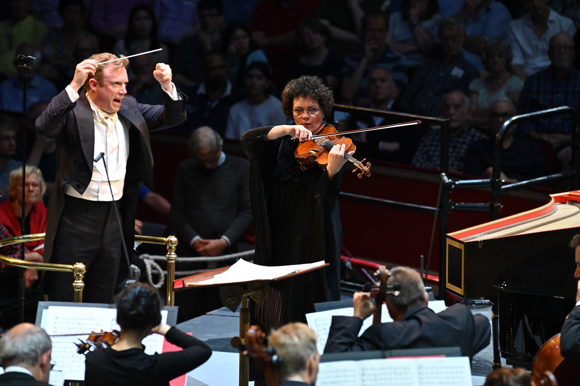 Daniel Harding and Tabea Zimmermann &copy; BBC | Chris Christodoulou