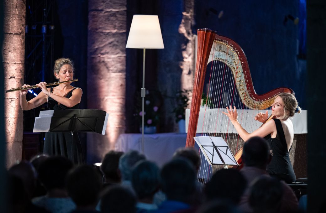 Silvia Careddu et Alexandra Luiceanu &copy; Bruno Moussier