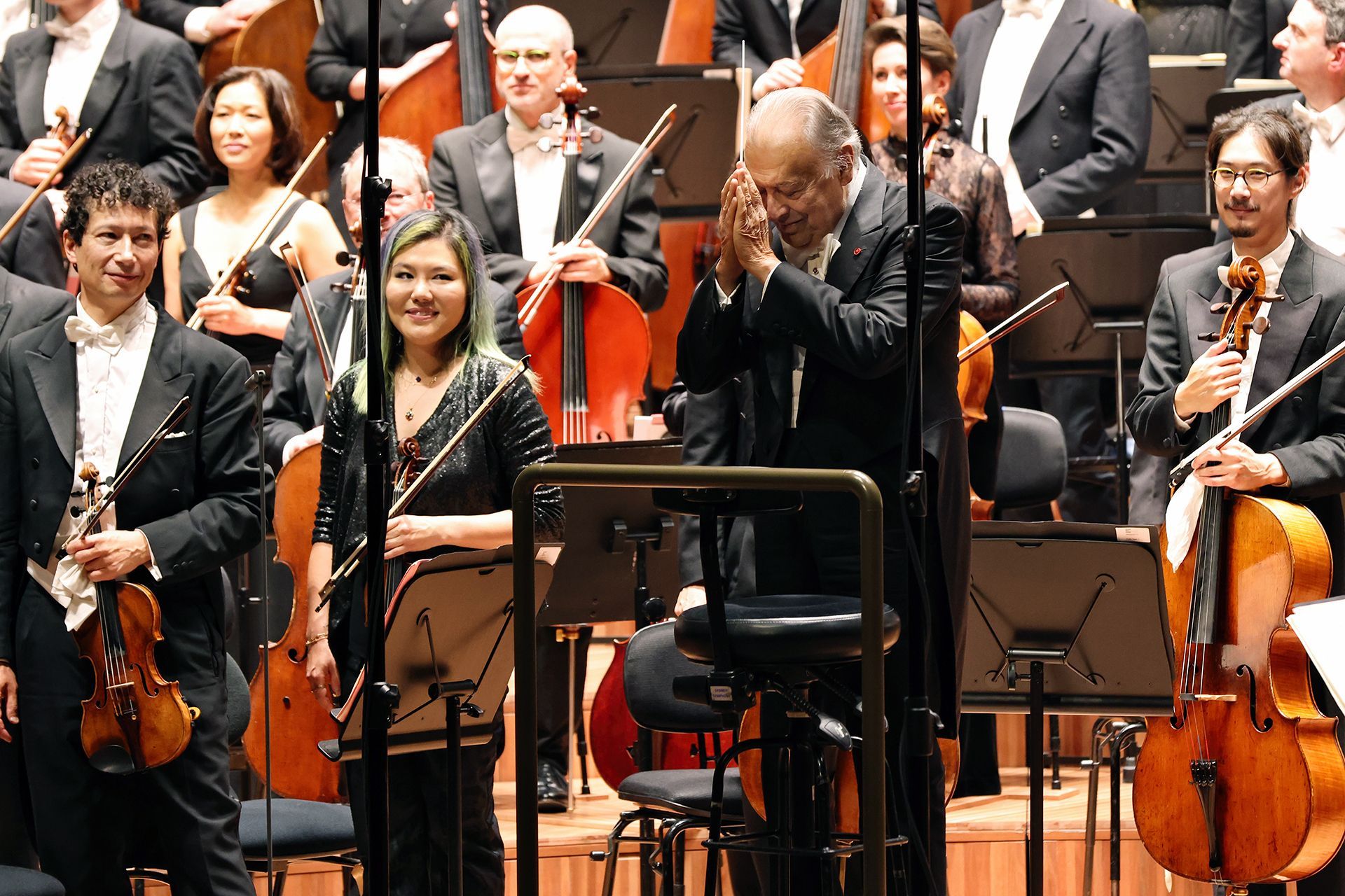 Zubin Mehta and the Australia World Orchestra &copy; Prudence Upton