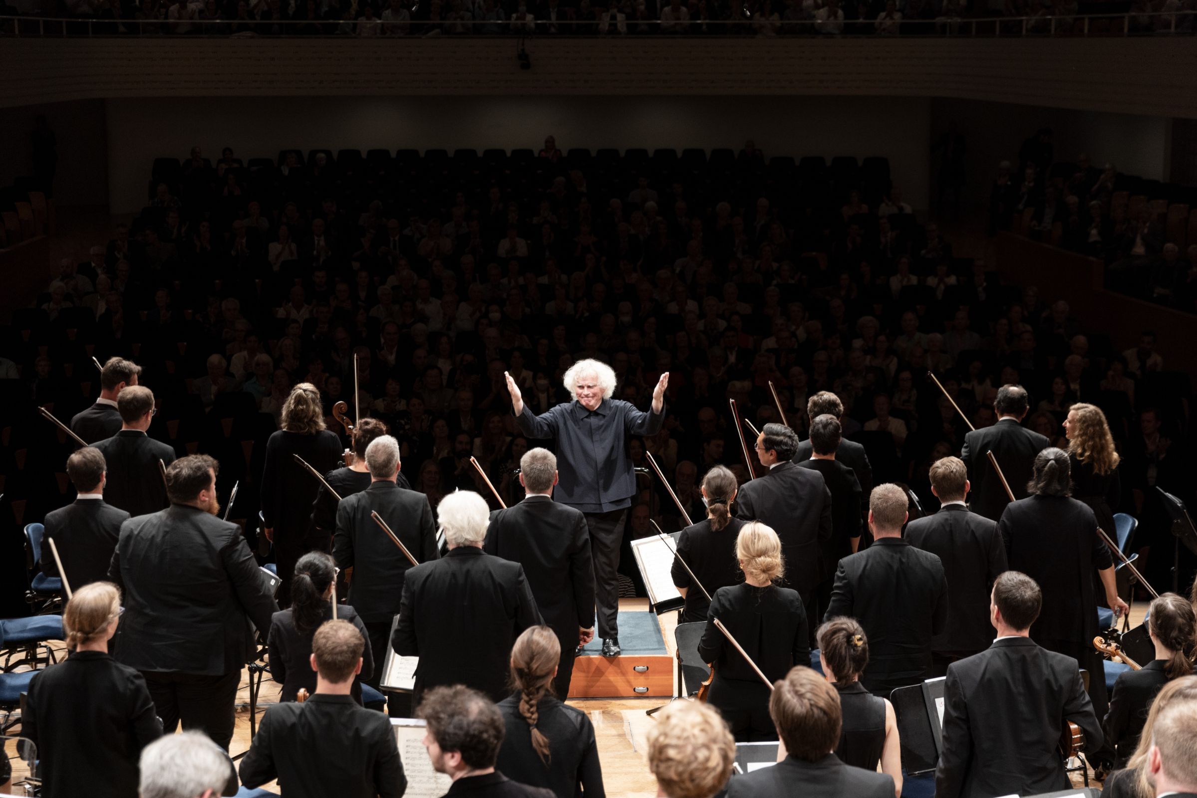 Simon Rattle et le London Symphony Orchestra au Festival de Lucerne &copy; Manuel Ajans / Lucerne Festival