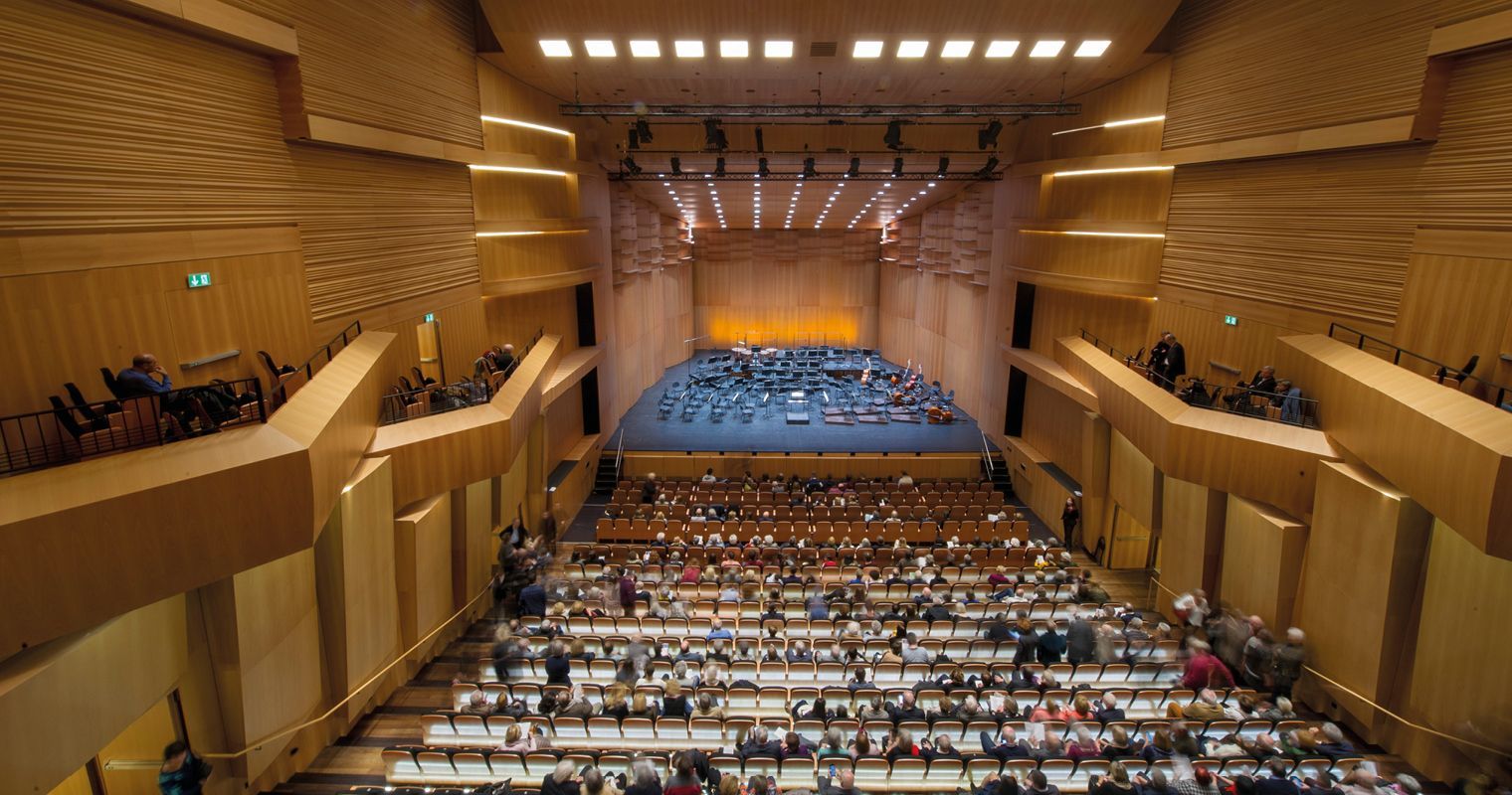 The Sala Teatro in the LAC Lugano Arte e Cultura &copy; Adriano Heitmann