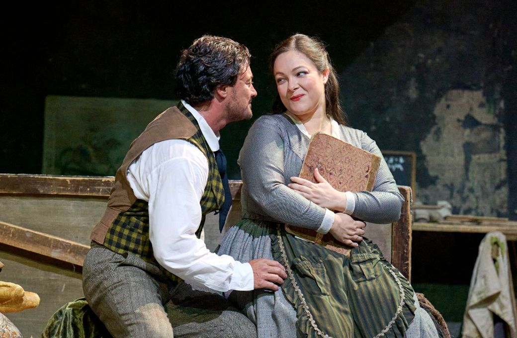 Vittorio Grigolo (Rodolfo) und Eleonora Buratto (Mimì) &copy; Michael Pöhn | Wiener Staatsoper