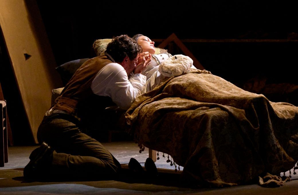 Vittorio Grigolo (Rodolfo) und Eleonora Buratto (Mim&igrave;) &copy; Michael P&ouml;hn
