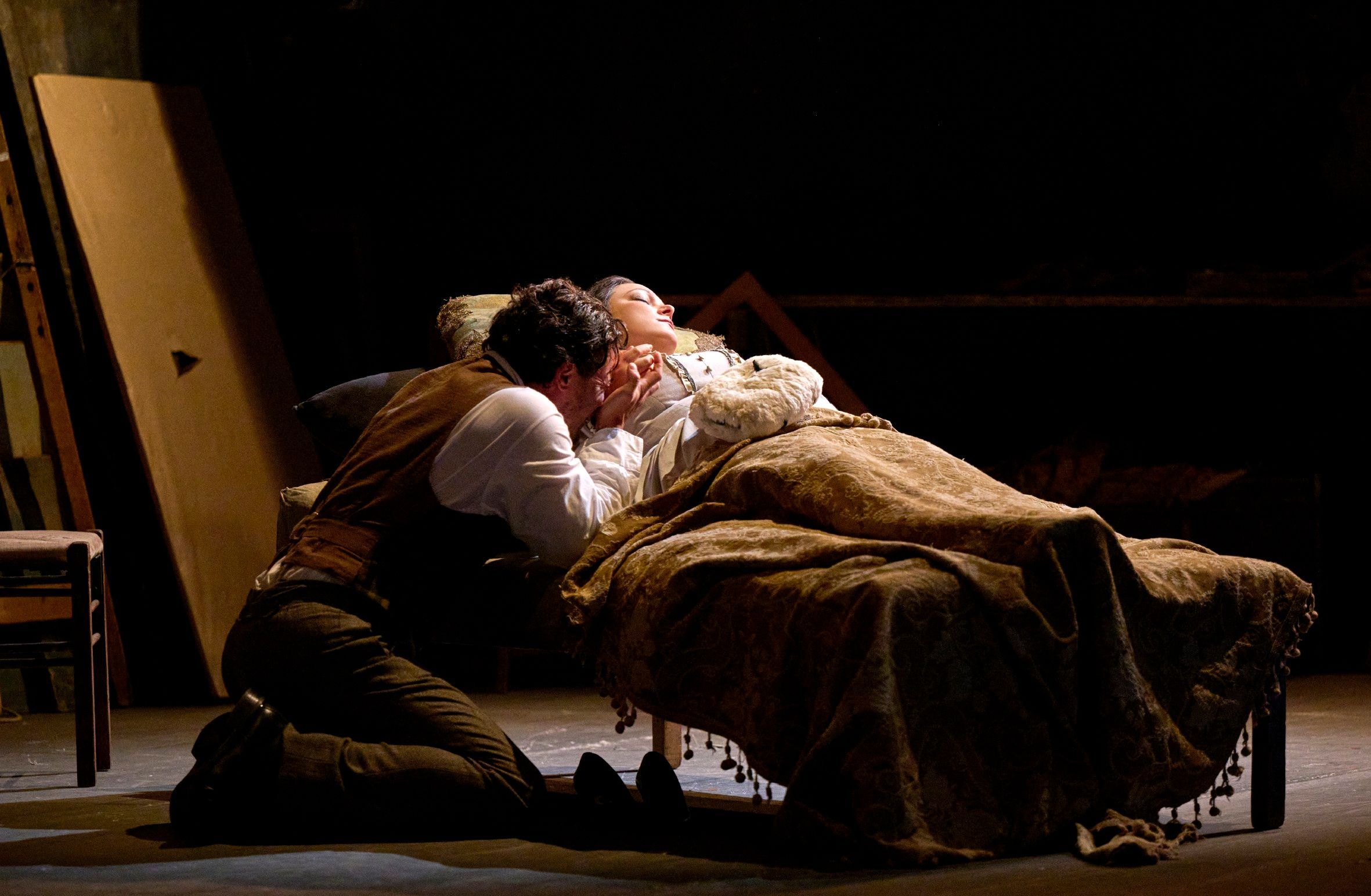 Vittorio Grigolo (Rodolfo) und Eleonora Buratto (Mimì) &copy; Michael Pöhn