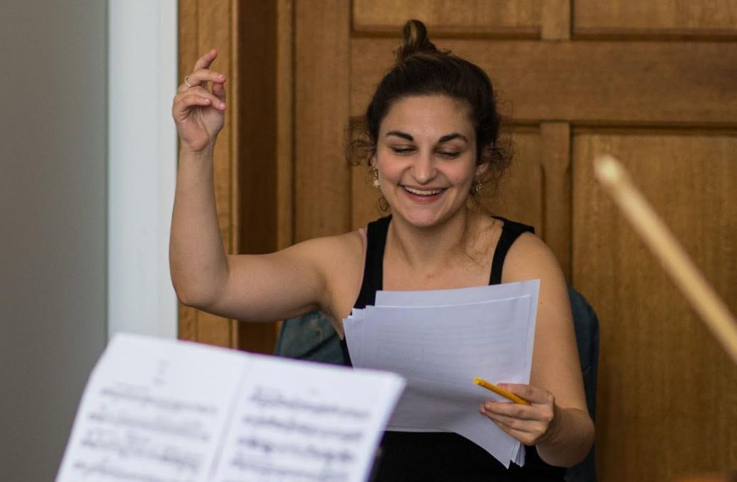 Alexandra Soumm en master classe &copy; Charles Chojnacki / Musica Mundi School