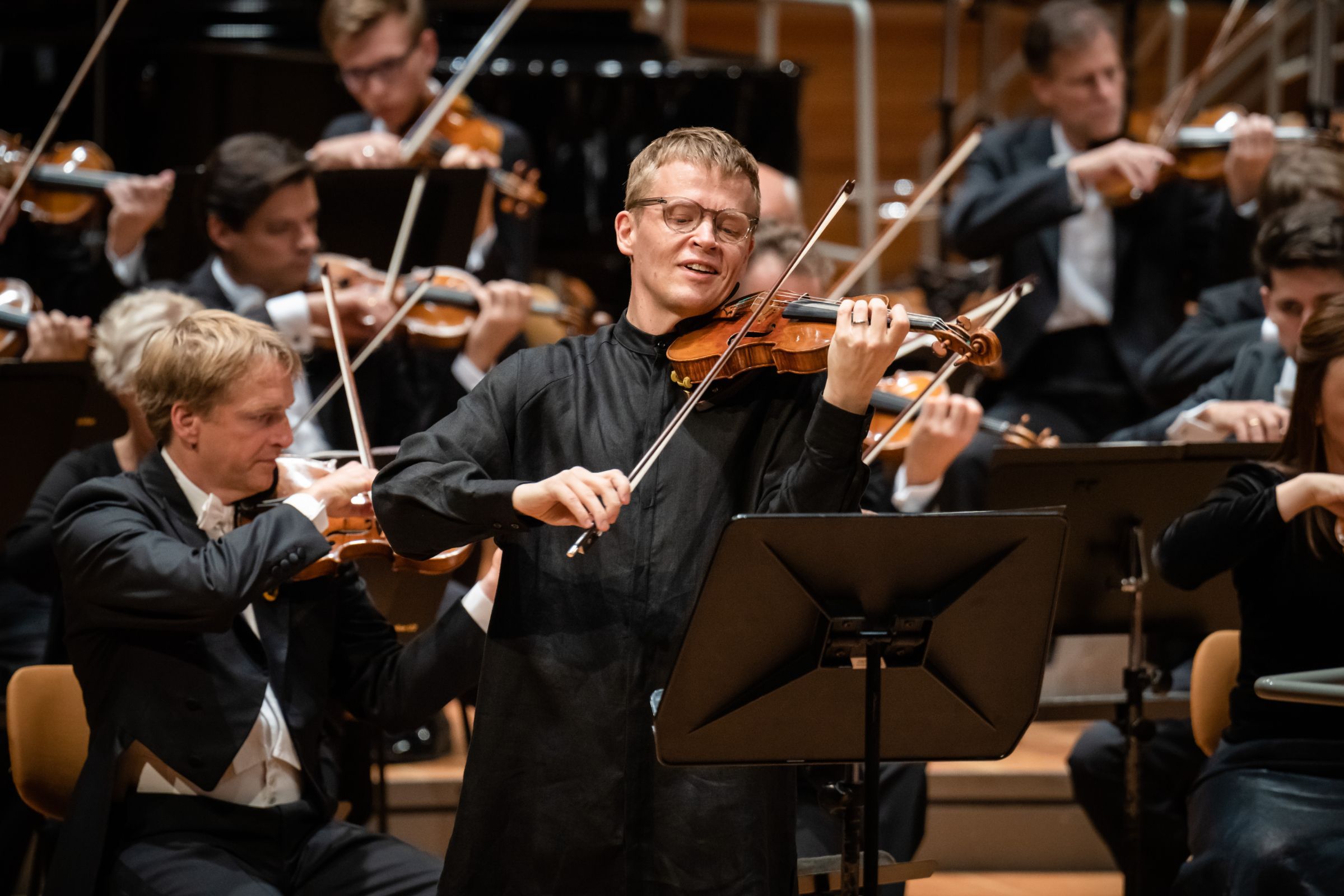Pekka Kuusisto and the Berliner Philharmoniker &copy; Stephan Rabold