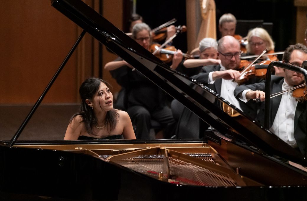 Fuko Ishii, winner of the first price of the International Edvard Grieg Piano Competition © Dag Fosse / KODE