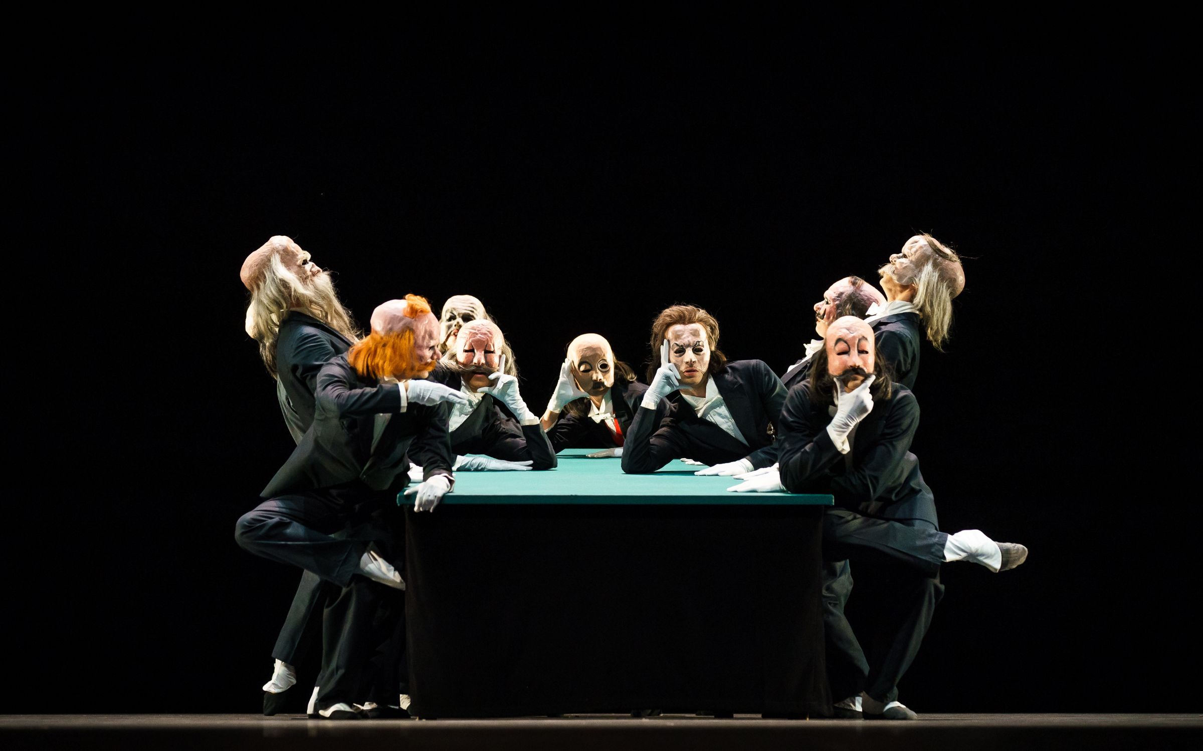 <i>The Green Table</i> &copy; Michel Schnater