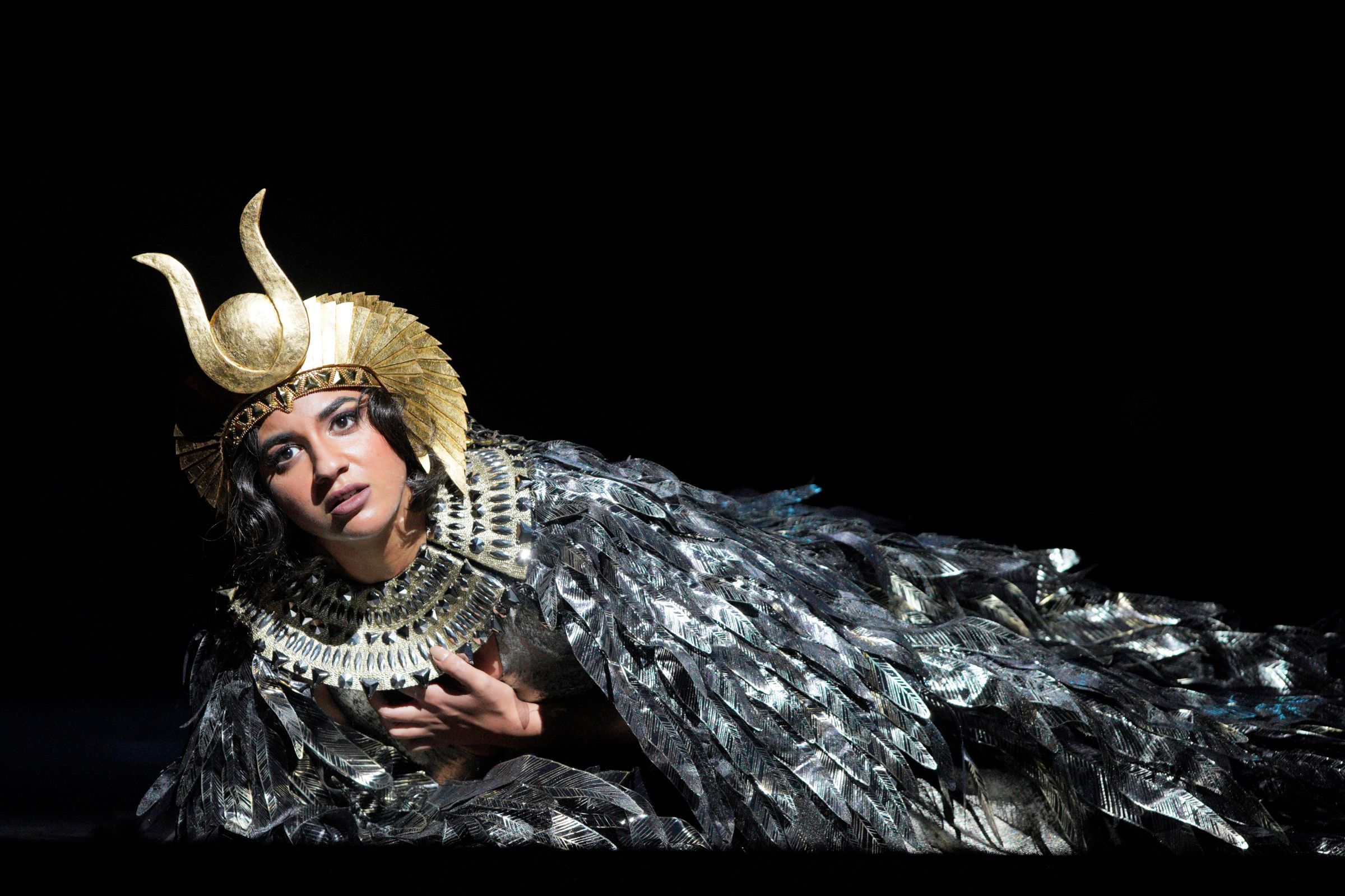 Amina Edris (Cleopatra) &copy; Cory Weaver | San Francisco Opera