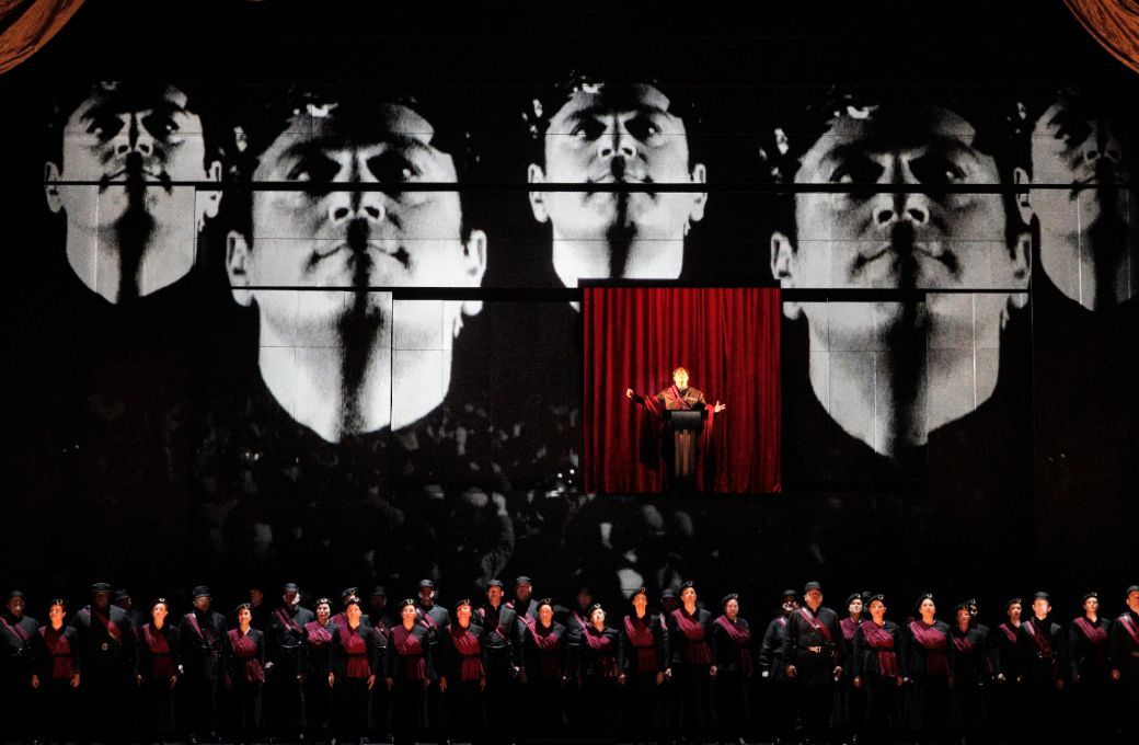 Paul Appleby (Caesar) &copy; Cory Weaver | San Francisco Opera