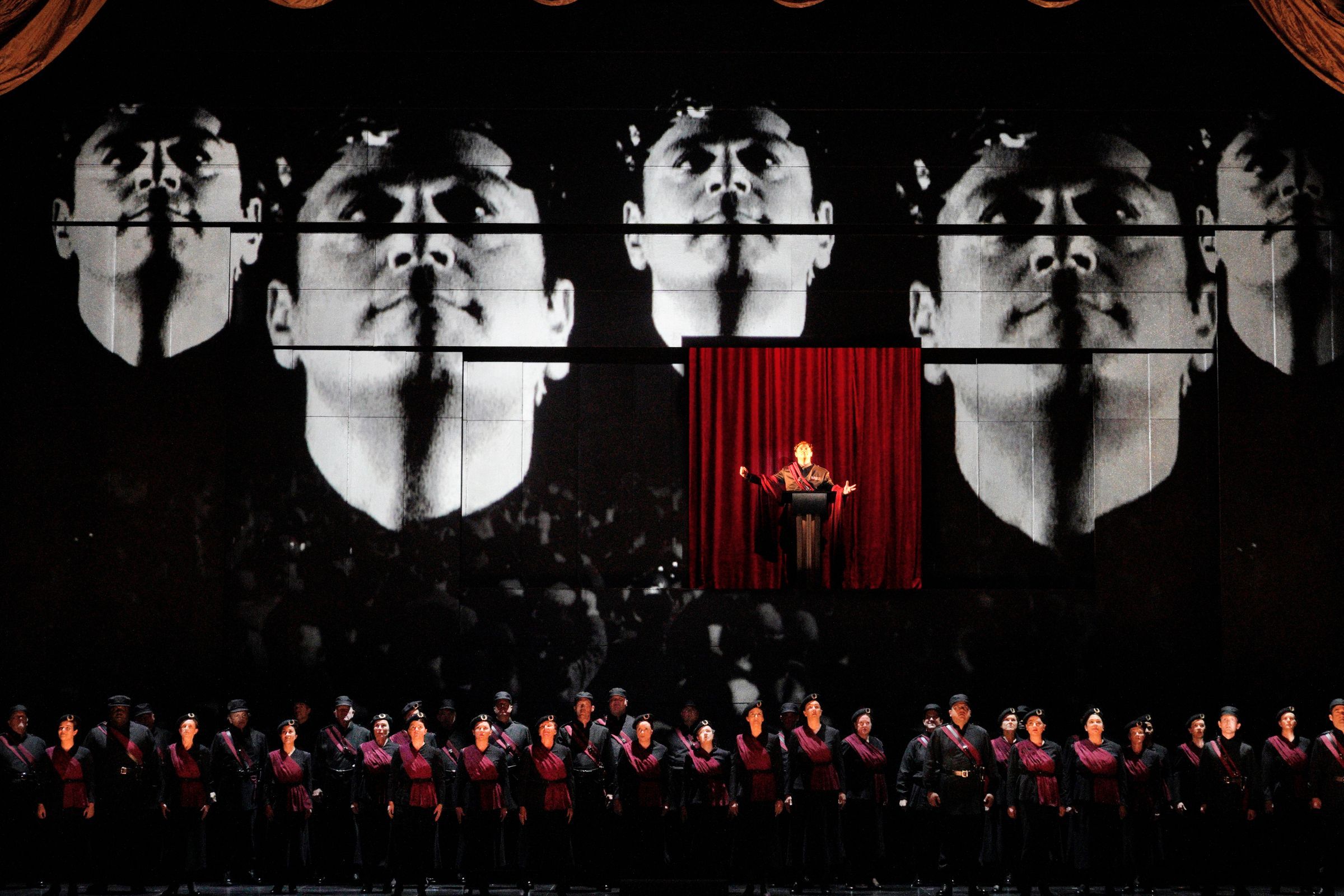 Paul Appleby (Caesar) &copy; Cory Weaver | San Francisco Opera