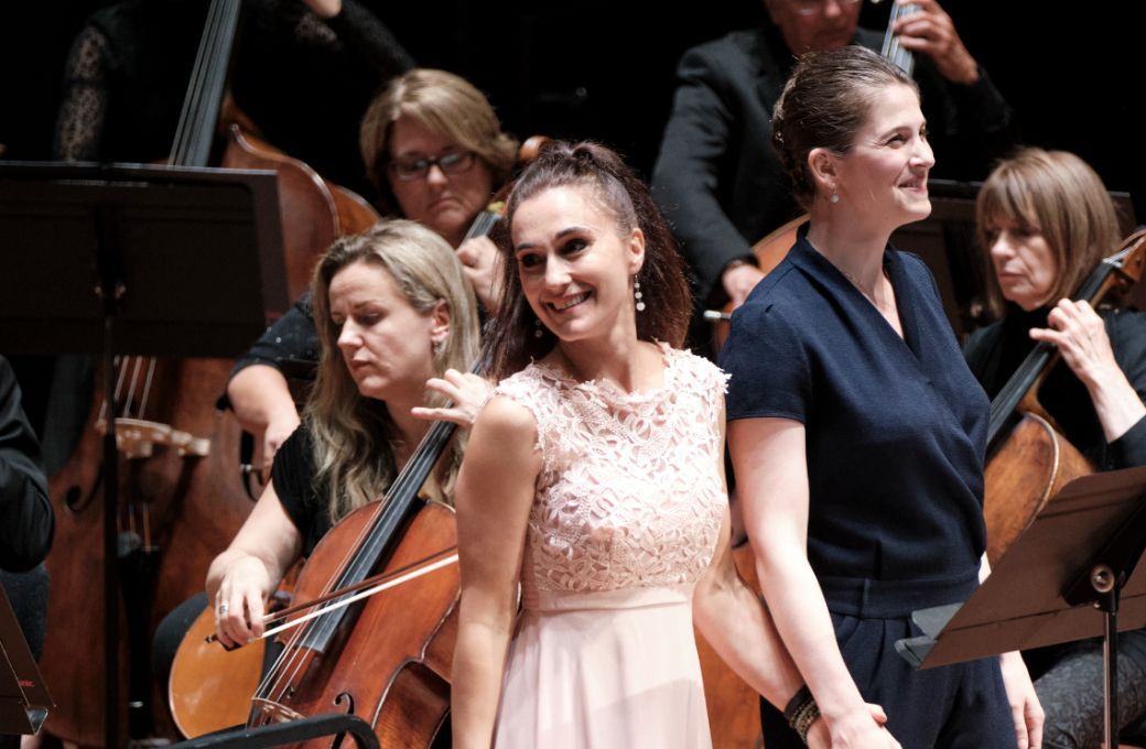 Anne-Catherine Gillet and Virginie Verrez © Russell Duncan