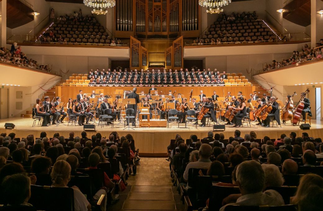 El Orfe&oacute;n Donostiarra y la Orquesta de C&aacute;mara Andr&eacute;s Segovia en el Auditorio Nacional &copy; Orfe&oacute;n Donostiarra