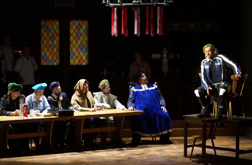 Die Meistersinger und Marco Jentzsch (Walther von Stolzing) &copy; Karl und Monika Forster