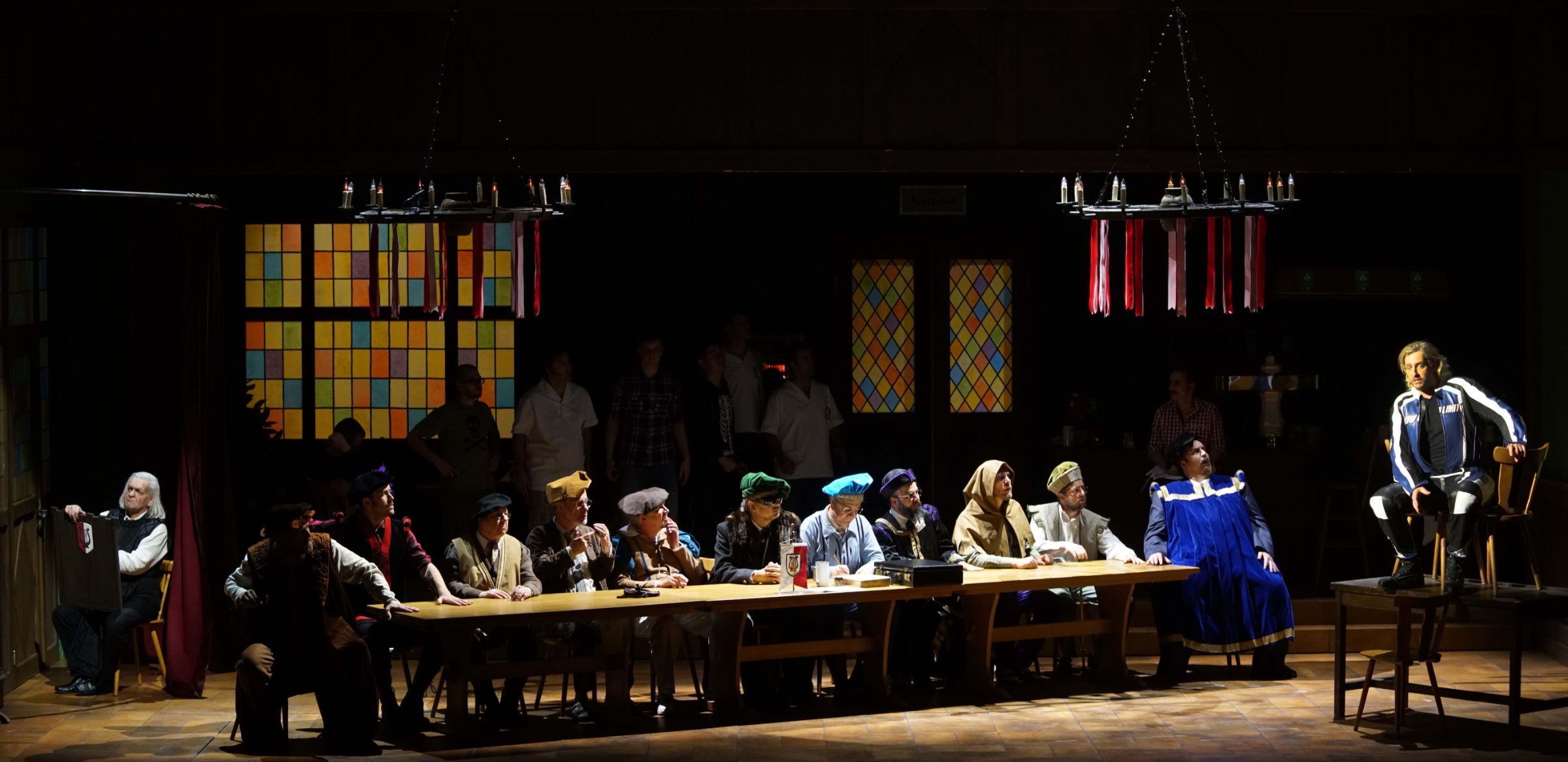 Die Meistersinger und Marco Jentzsch (Walther von Stolzing) &copy; Karl und Monika Forster