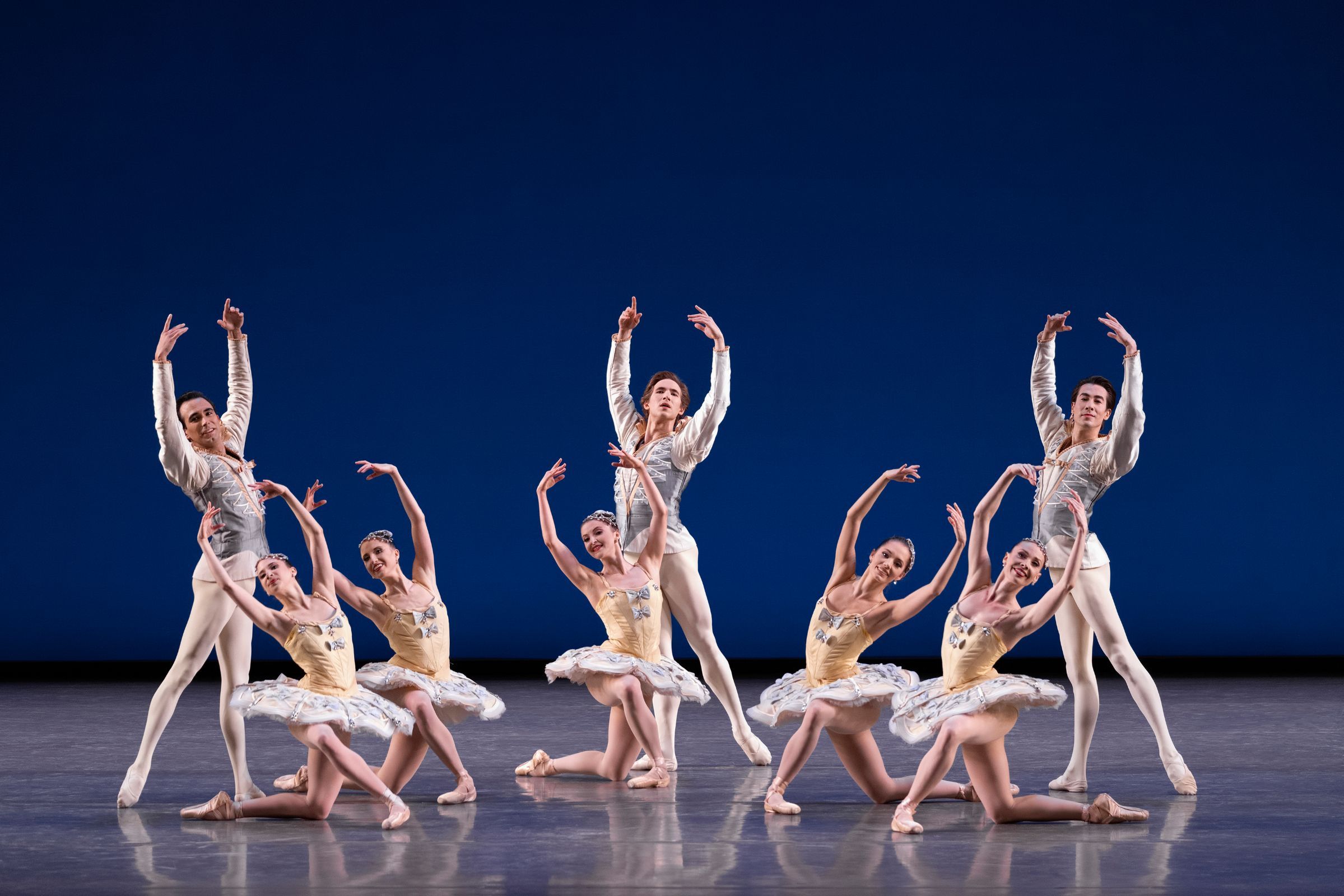 New York City Ballet in George Balanchine’s <i>Divertimento no. 15</i> &copy; Erin Baiano