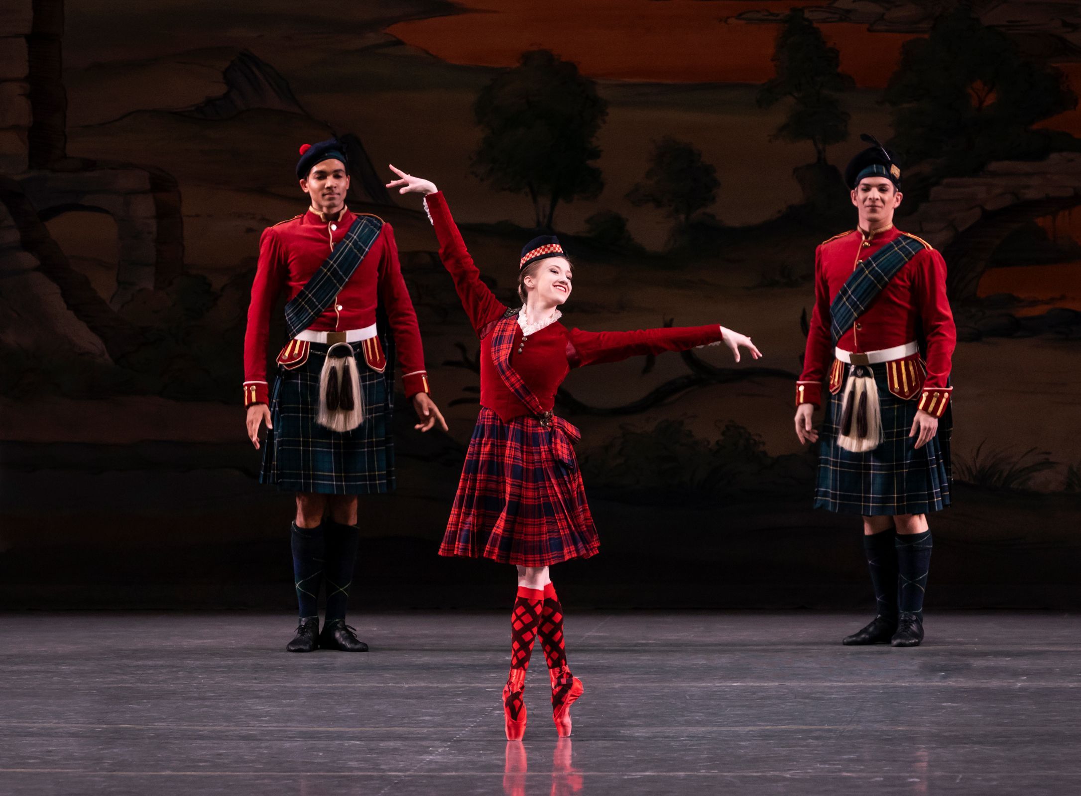 Baily Jones in George Balanchine’s <i>Scotch Symphony</i> &copy; Paul Kolnik