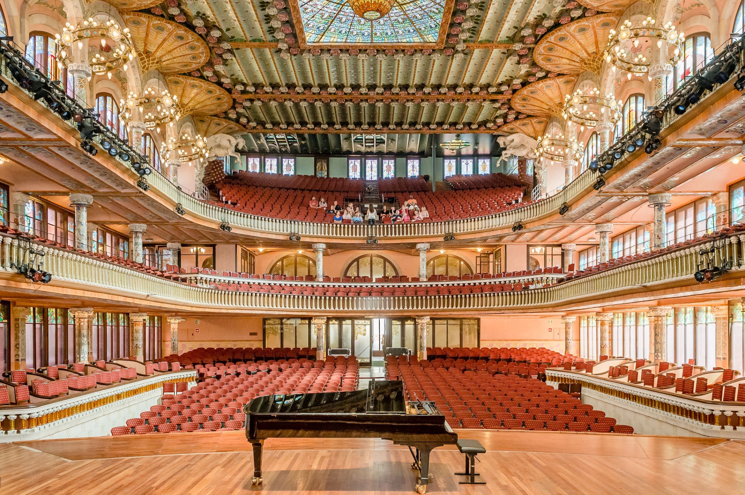 View from the stage of the Concert Auditorium &copy; Antoni Bofill