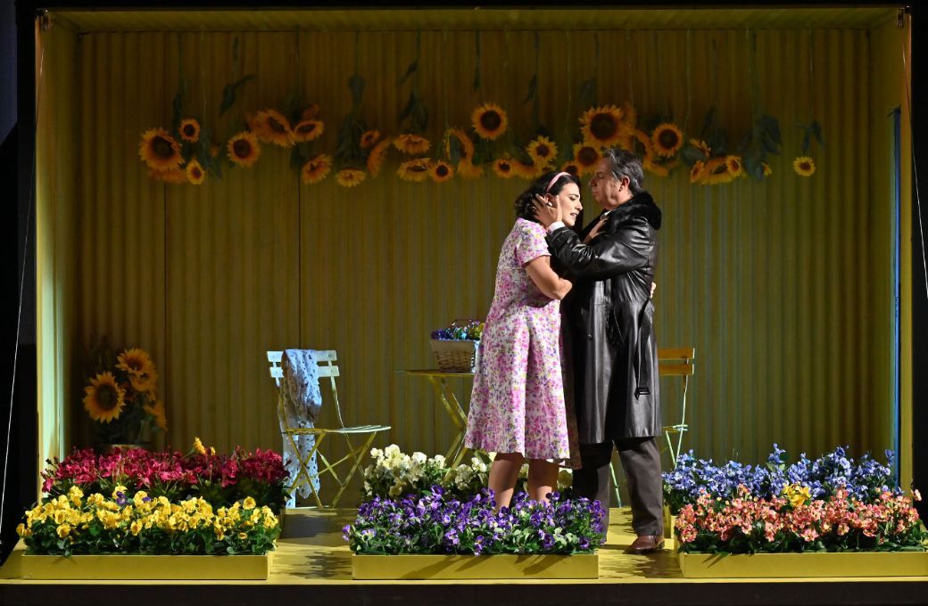 Roberta Mantegna (Amelia) and Vladimir Stoyanov (Boccanegra) © Roberto Ricci