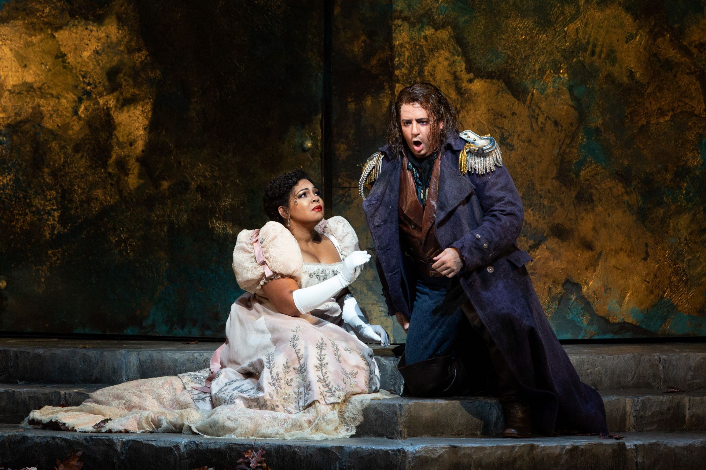 Janai Brugger (Glauce) and Matthew Polenzani (Giasone) &copy; Marty Sohl | Met Opera