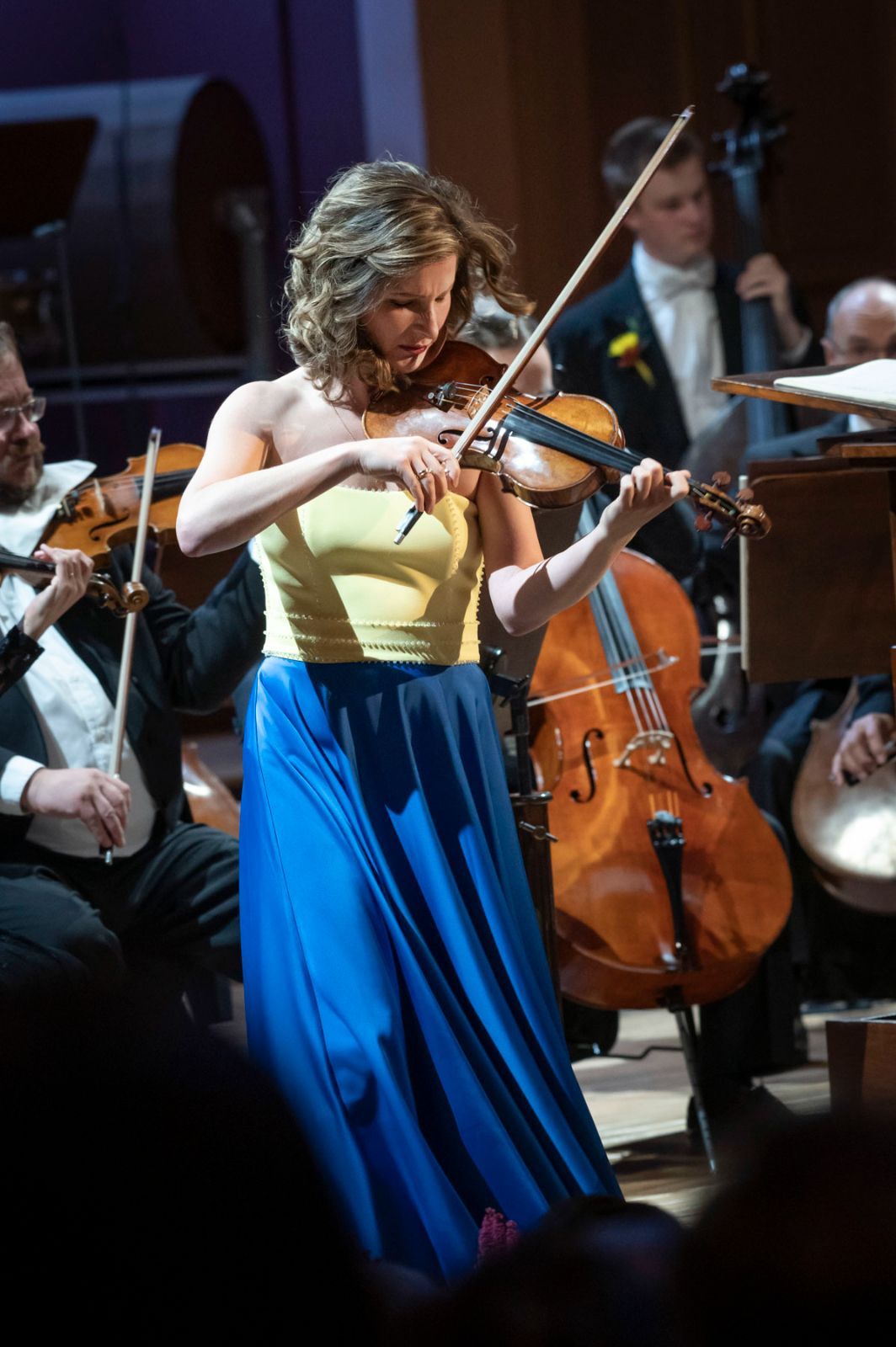 Lisa Batiashvili and the Czech Philharmonic © Petra Hajská