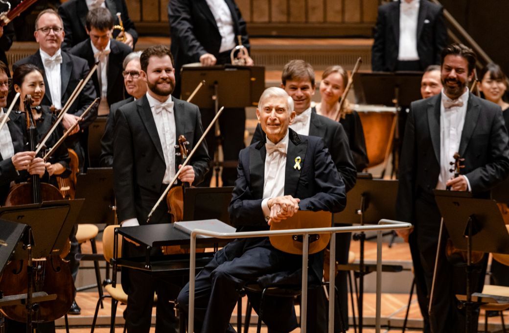Herbert Blomstedt and the Berliner Philharmoniker &copy; Frederike van der Straeten