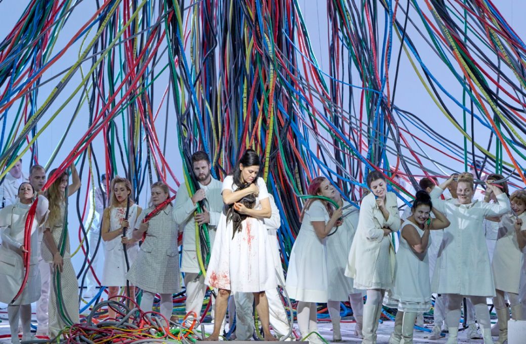 <i>Das klagende Lied</i>: Tanja Ariane Baumgartner (Premierenbesetzung) © Wiener Staatsoper | Michael Pöhn