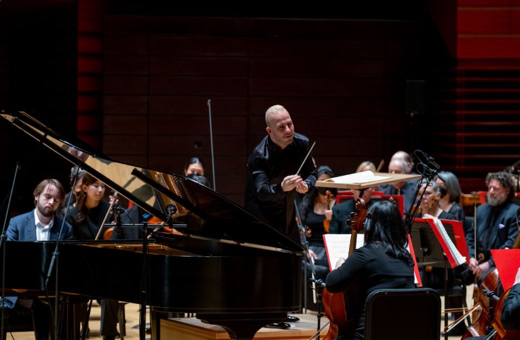 Daniil Trifonov, Yannick Nézet-Séguin and the Philadelphia Orchestra © Jeff Fusco