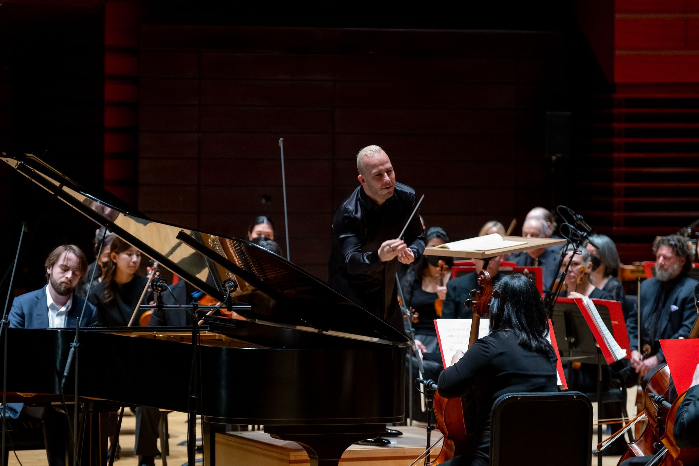 Daniil Trifonov, Yannick Nézet-Séguin and the Philadelphia Orchestra © Jeff Fusco