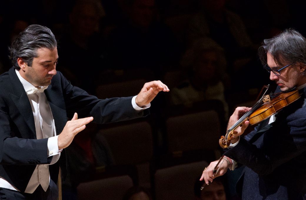 David Afkham y Leonidas Kavakos &copy; Rafa Mart&iacute;n | OCNE