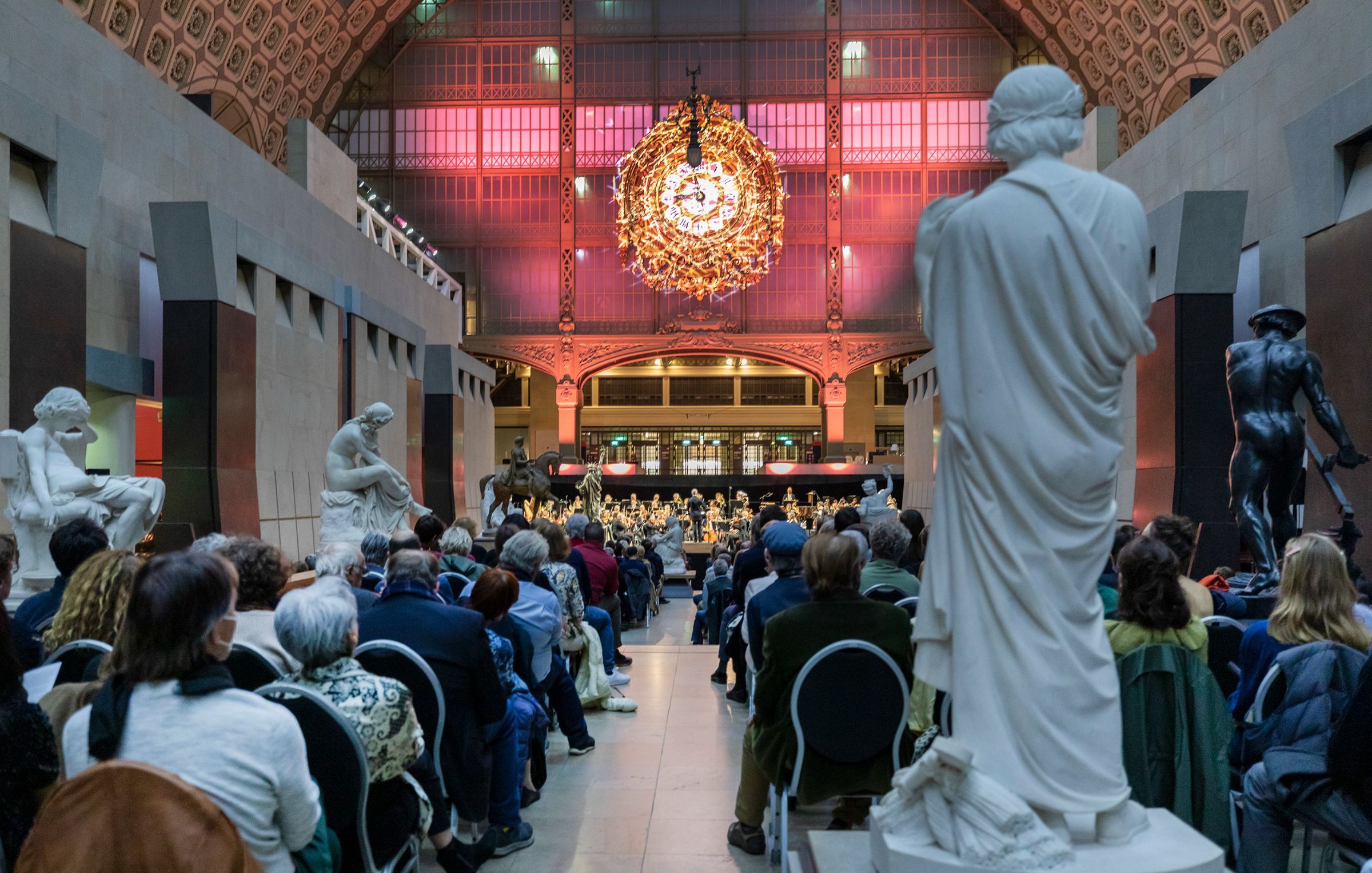 Paavo Järvi et l'Orchestre de Paris au Musée d'Orsay © Sophie Crépy